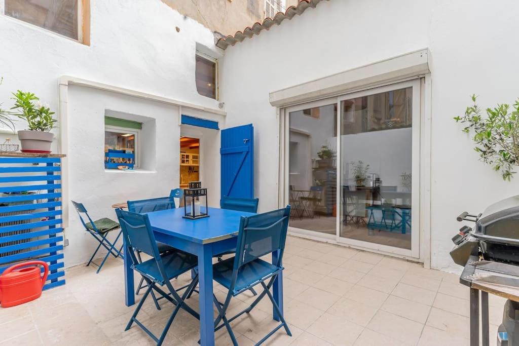 Duplex 4 Pers. Centre Avec Cour Privee Ensoleillee Lägenhet Marseille Exteriör bild