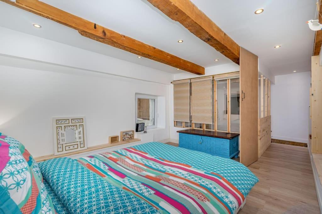 Duplex 4 Pers. Centre Avec Cour Privee Ensoleillee Lägenhet Marseille Exteriör bild