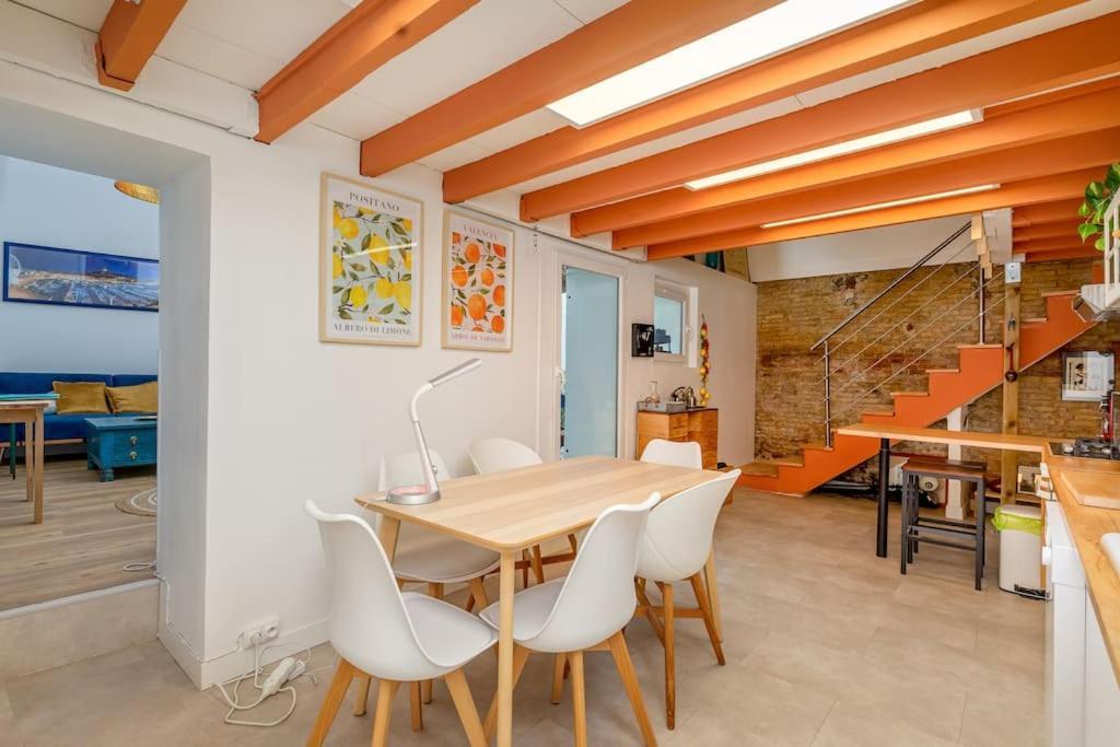 Duplex 4 Pers. Centre Avec Cour Privee Ensoleillee Lägenhet Marseille Exteriör bild